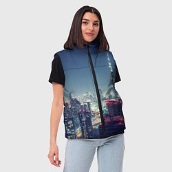 Женский жилет Дубай, цвет: 3D-красный — фото 2