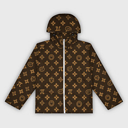 Ветровка с капюшоном женская Geek, цвет: 3D-белый