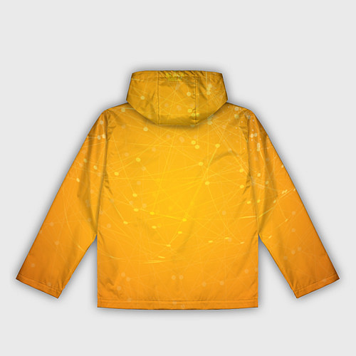 Женская ветровка Bitcoin Orange / 3D-Белый – фото 2