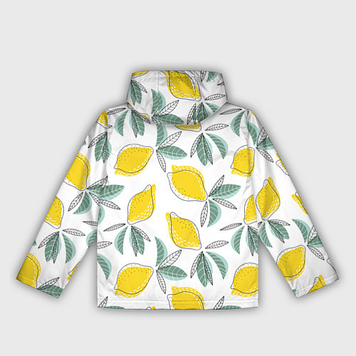 Женская ветровка Лимончики / 3D-Белый – фото 2