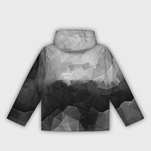 Женская ветровка Polygon gray / 3D-Белый – фото 2