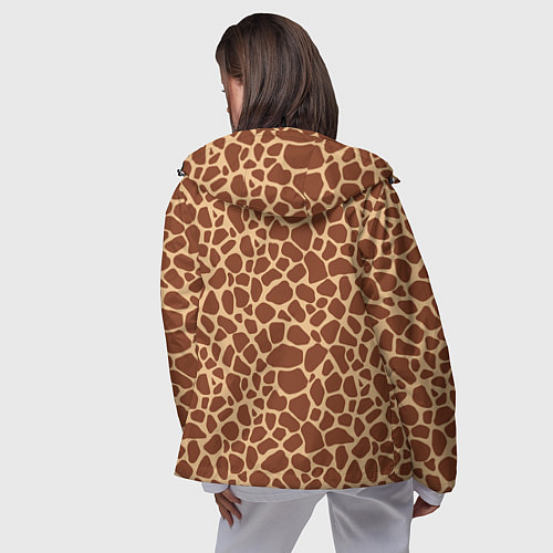 Женская ветровка Жираф / 3D-Черный – фото 4