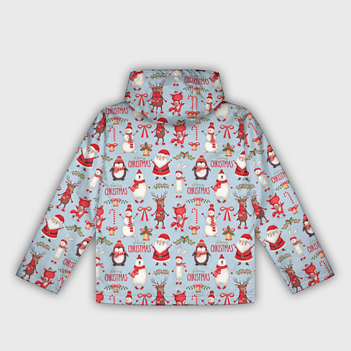 Женская ветровка Рождественская Милота / 3D-Белый – фото 2