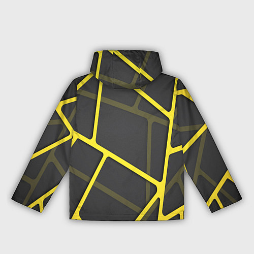Женская ветровка Желтая сетка / 3D-Белый – фото 2