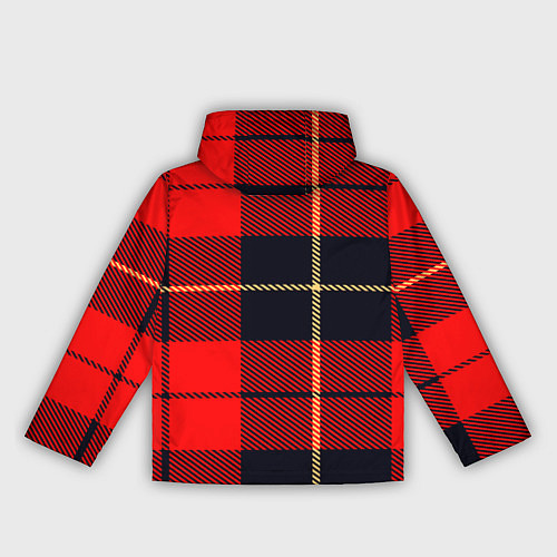 Женская ветровка Клетка / 3D-Белый – фото 2