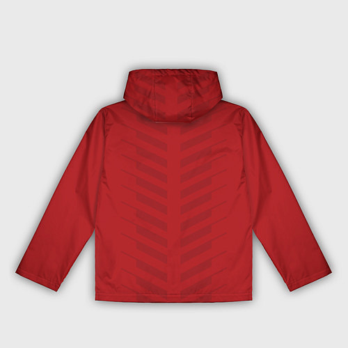 Женская ветровка Manchester United: Red Lines / 3D-Белый – фото 2