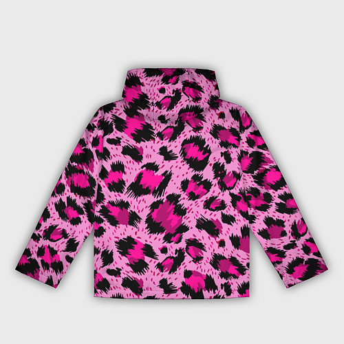 Женская ветровка Розовый леопард / 3D-Белый – фото 2