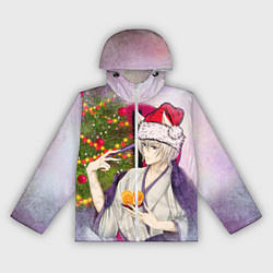 Ветровка с капюшоном женская Kamisama Hajimemashita, цвет: 3D-белый