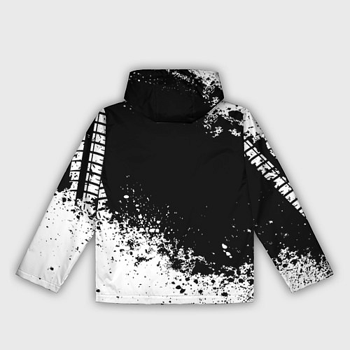 Женская ветровка Honda: Black Spray / 3D-Белый – фото 2