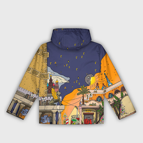 Женская ветровка Lost Tapes / 3D-Белый – фото 2