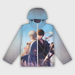 Ветровка с капюшоном женская Gintama, цвет: 3D-белый