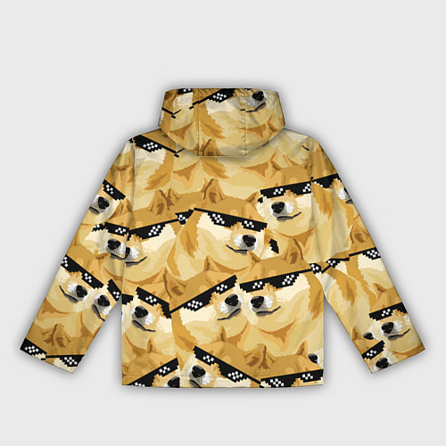 Женская ветровка Doge: Deal with it / 3D-Белый – фото 2