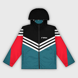 Ветровка с капюшоном женская Firm 90s: Arrows Style, цвет: 3D-черный