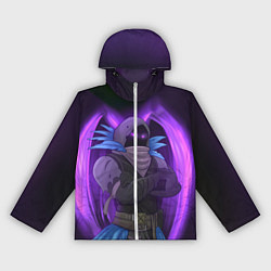 Ветровка с капюшоном женская Violet Raven, цвет: 3D-белый