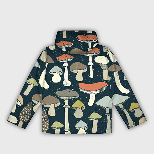 Женская ветровка Грибной лес / 3D-Белый – фото 2