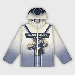 Ветровка с капюшоном женская Warhammer 40000: Tau Empire, цвет: 3D-белый