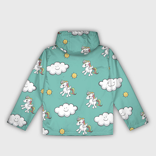 Женская ветровка Love of Unicorns / 3D-Белый – фото 2