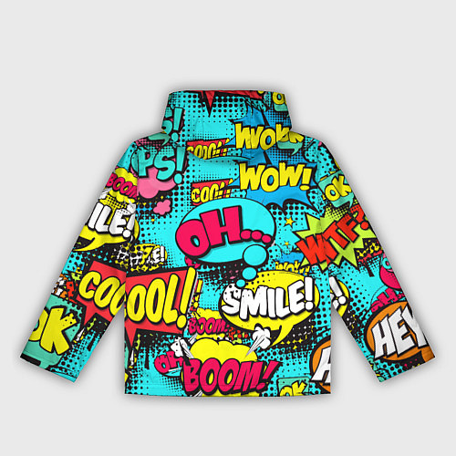 Женская ветровка Кислотный поп-арт / 3D-Белый – фото 2