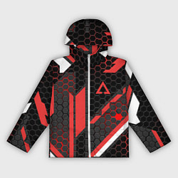 Ветровка с капюшоном женская CS:GO CYREX CARBON, цвет: 3D-белый
