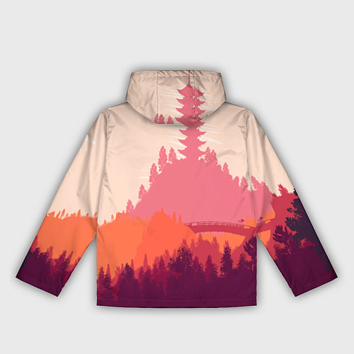 Женская ветровка Firewatch City / 3D-Белый – фото 2