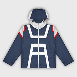 Ветровка с капюшоном женская MHA U A SCHOOL, цвет: 3D-белый