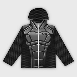 Ветровка с капюшоном женская Soldier N7, цвет: 3D-белый