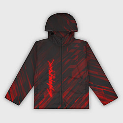 Ветровка с капюшоном женская Cyberpunk 2077: Red Breaks, цвет: 3D-черный