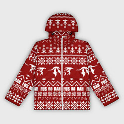 Ветровка с капюшоном женская Winter TES, цвет: 3D-белый