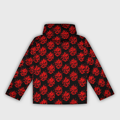 Женская ветровка Cyberpunk 2077: Samurai Pattern / 3D-Белый – фото 2