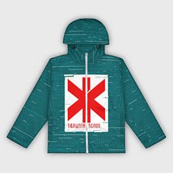 Ветровка с капюшоном женская Cyberpunk: Trauma Team, цвет: 3D-белый