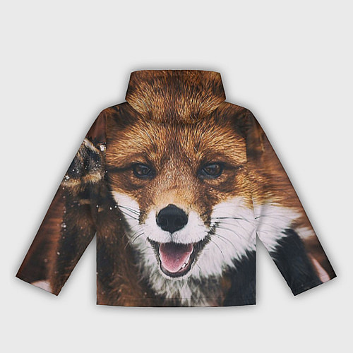 Женская ветровка Лисичка / 3D-Белый – фото 2