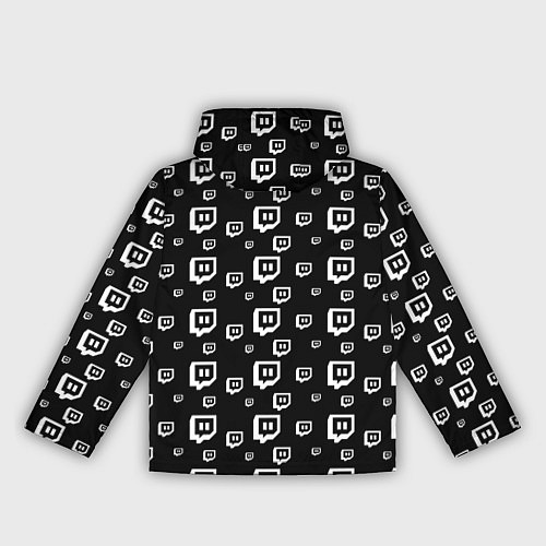 Женская ветровка Twitch: Black Pattern / 3D-Черный – фото 2