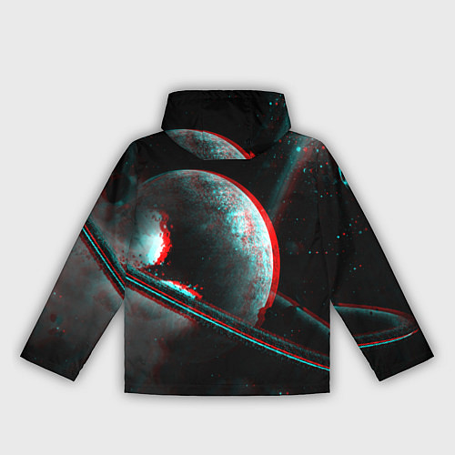 Женская ветровка Cosmos Glitch / 3D-Белый – фото 2