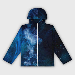 Женская ветровка Синий космос