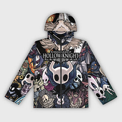 Ветровка с капюшоном женская Hollow Knight, цвет: 3D-черный