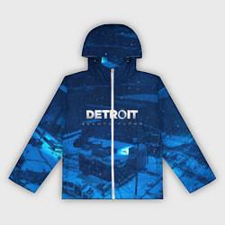 Ветровка с капюшоном женская Detroit: Become Human, цвет: 3D-белый