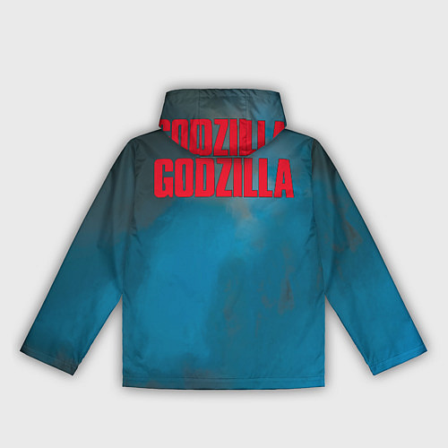Женская ветровка Blue Godzilla / 3D-Белый – фото 2