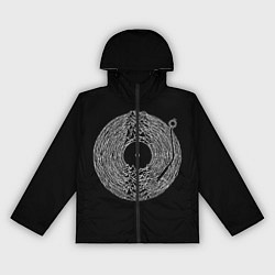 Ветровка с капюшоном женская Joy Division, цвет: 3D-черный