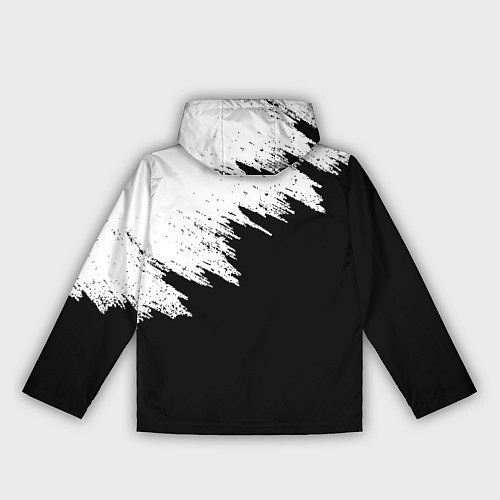 Женская ветровка ЧЁРНЫЙ КЛЕВЕР / 3D-Белый – фото 2