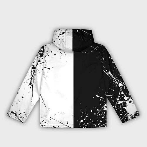 Женская ветровка ЧЁРНЫЙ КЛЕВЕР / 3D-Белый – фото 2