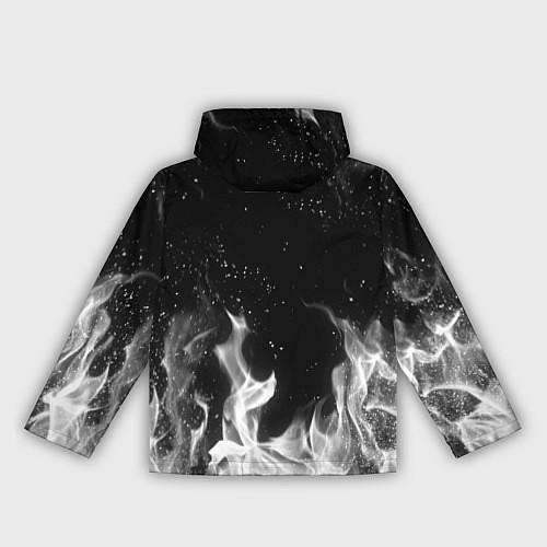 Женская ветровка ЧЁРНЫЙ КЛЕВЕР / 3D-Белый – фото 2