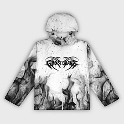 Ветровка с капюшоном женская GHOSTEMANE, цвет: 3D-белый