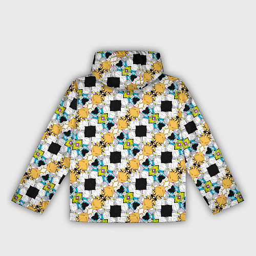 Женская ветровка Jake Adventure Time / 3D-Черный – фото 2