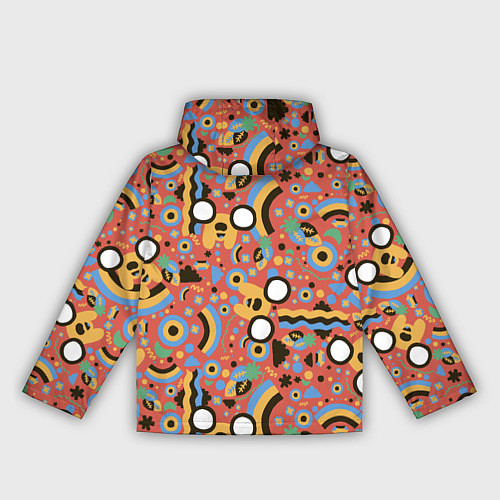 Женская ветровка Время приключений Jake / 3D-Белый – фото 2