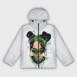 Ветровка с капюшоном женская BILLIE EILISH, цвет: 3D-черный