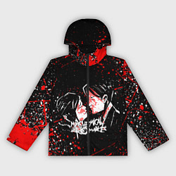 Ветровка с капюшоном женская My Chemical Romance, цвет: 3D-черный