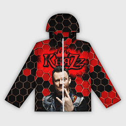 Ветровка с капюшоном женская Князь, цвет: 3D-белый