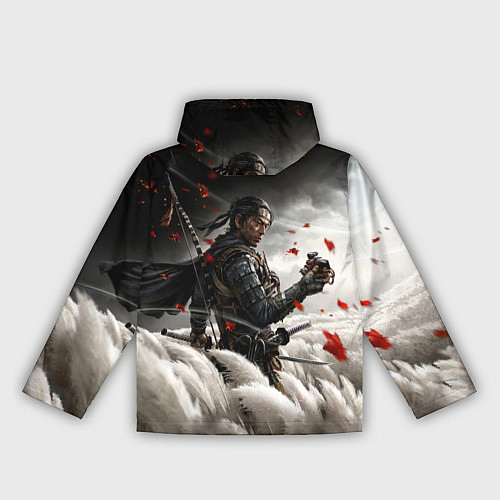 Женская ветровка Ghost of Tsushima / 3D-Белый – фото 2