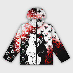 Ветровка с капюшоном женская MONOKUMA, цвет: 3D-черный