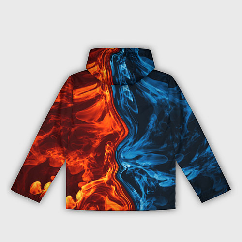 Женская ветровка Огонь и вода / 3D-Белый – фото 2